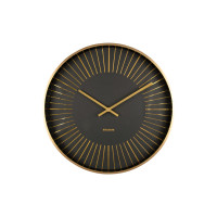 Nástenné hodiny Karlsson 5917BK, 40cm